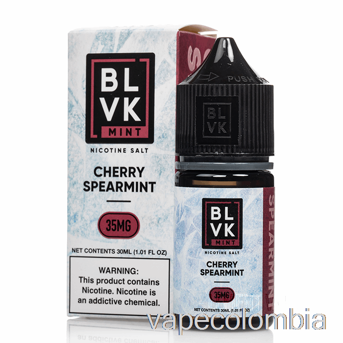 Vape Kit Completo Cherry Spearmint - Sales De Menta Blvk - 30ml 50mg